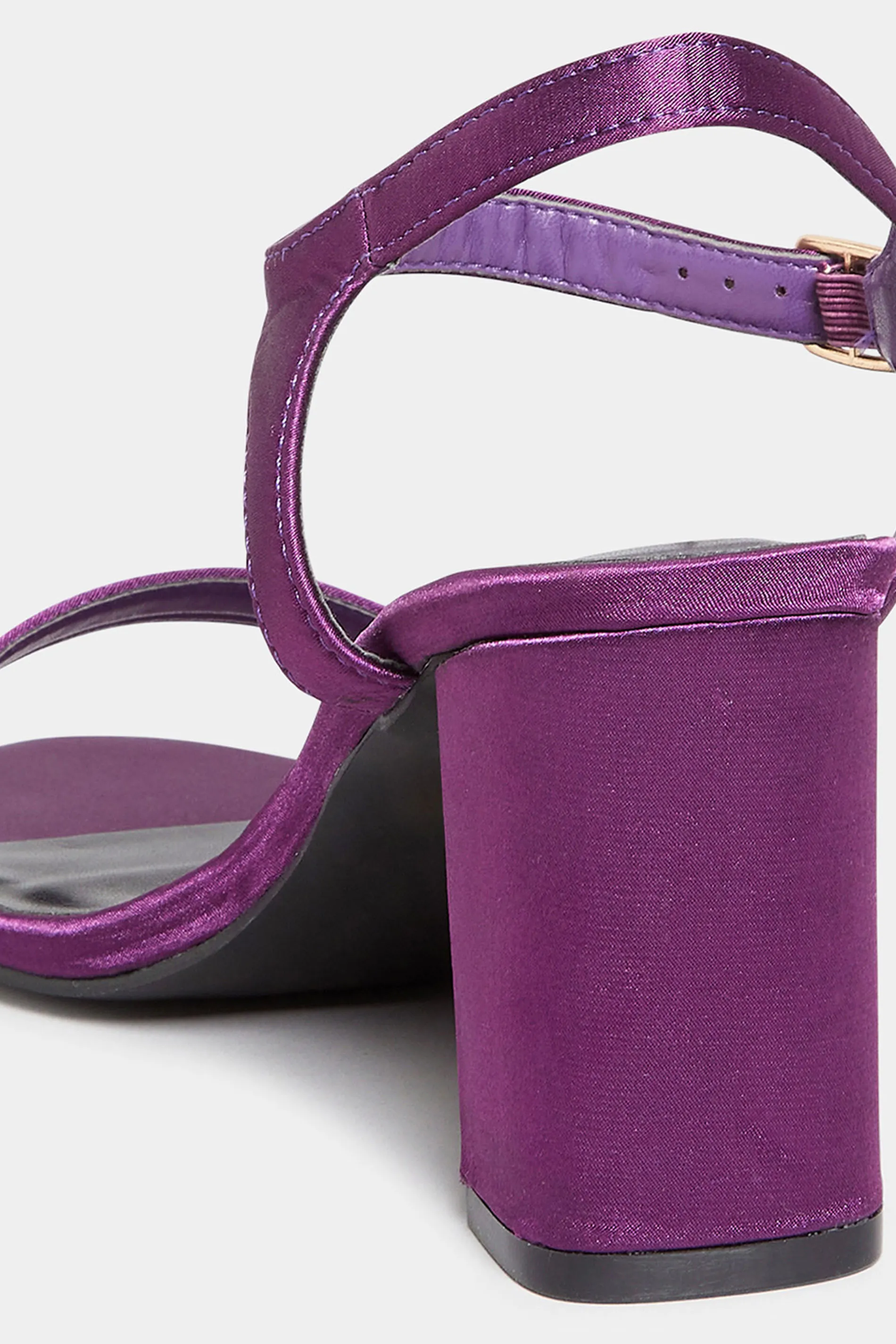 LIMITED COLLECTION Purple Block Heel Sandal In Wide E Fit & Extra Wide EEE Fit