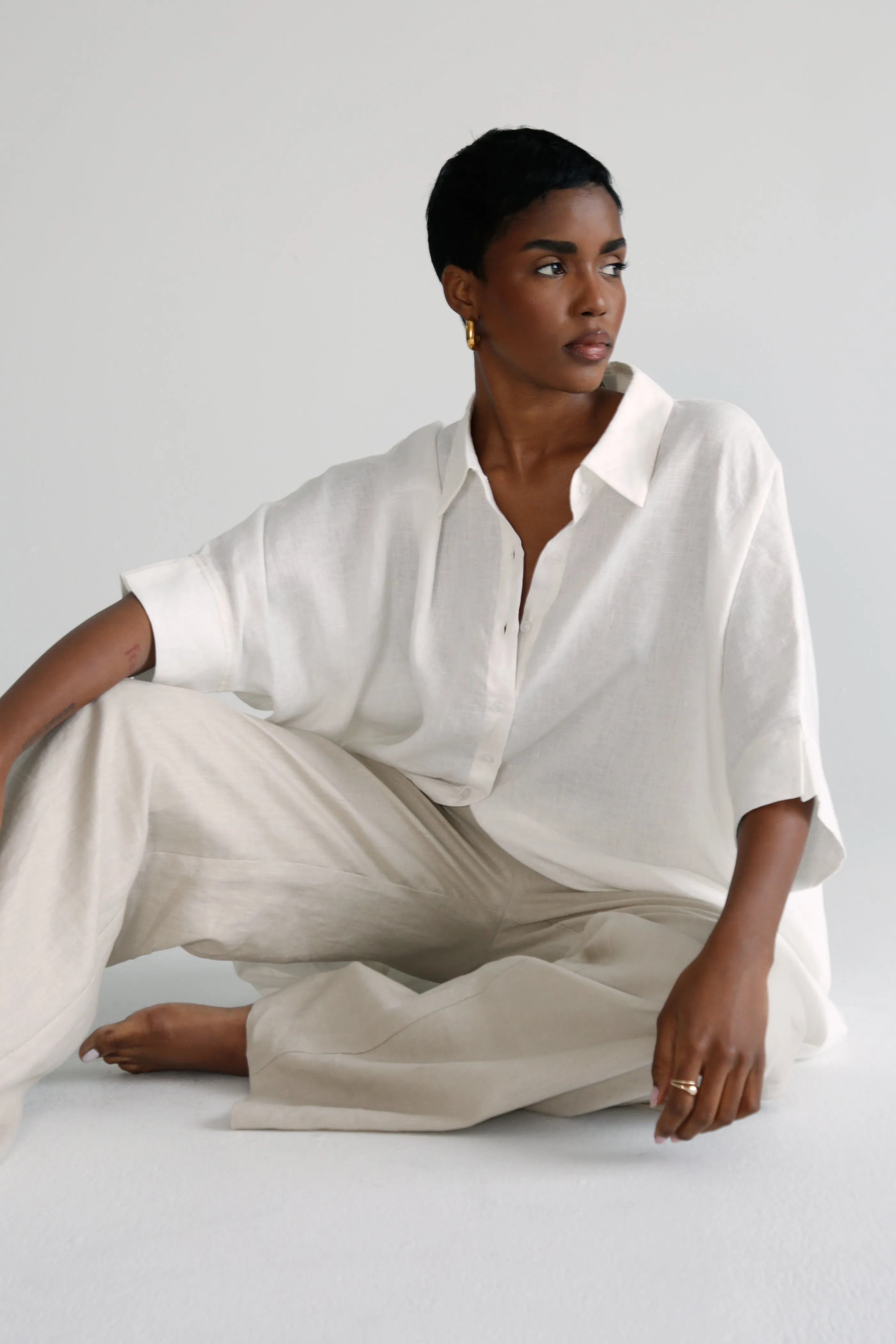 Linen Oversized Shirt