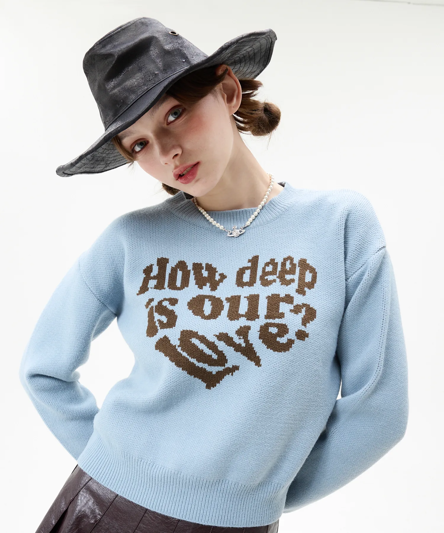 LUV IS TRUE  |Casual Style Street Style Long Sleeves Plain Cotton