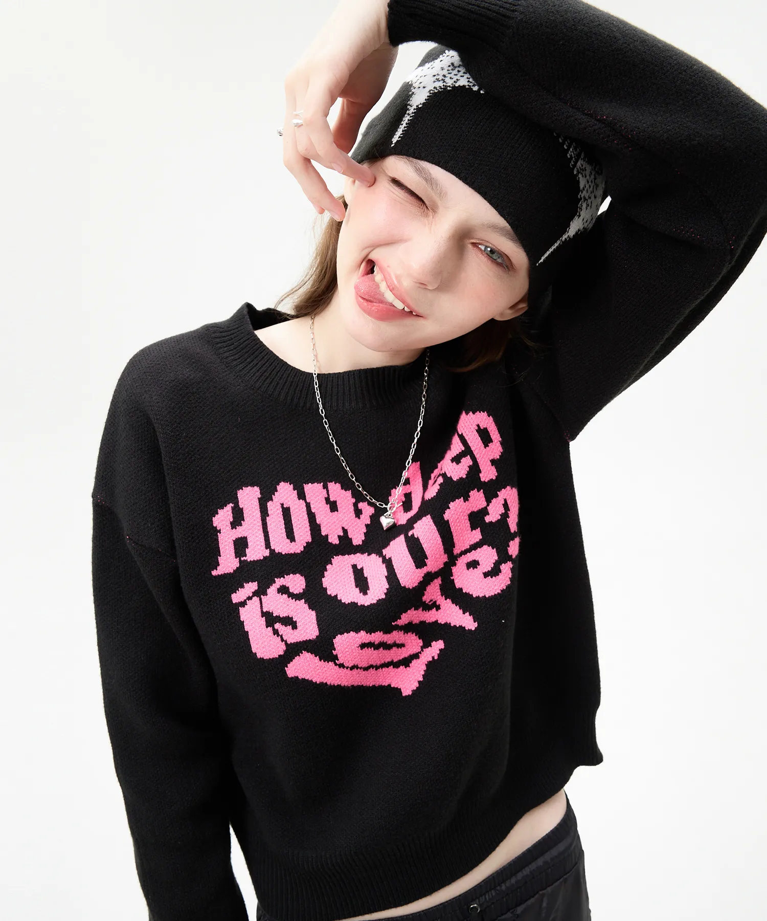 LUV IS TRUE  |Casual Style Street Style Long Sleeves Plain Cotton