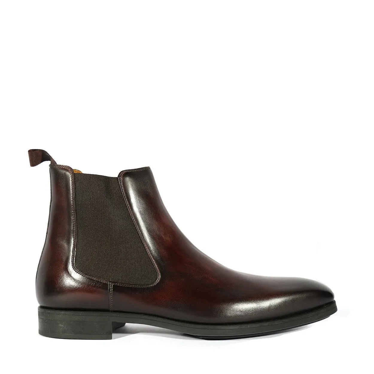 Magnanni 21139 Riley Men's Shoes Brown Calf-Skin Leather Chelsea Boots (MAGS1115)