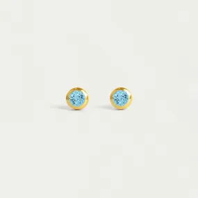 Mini Birthstone Studs