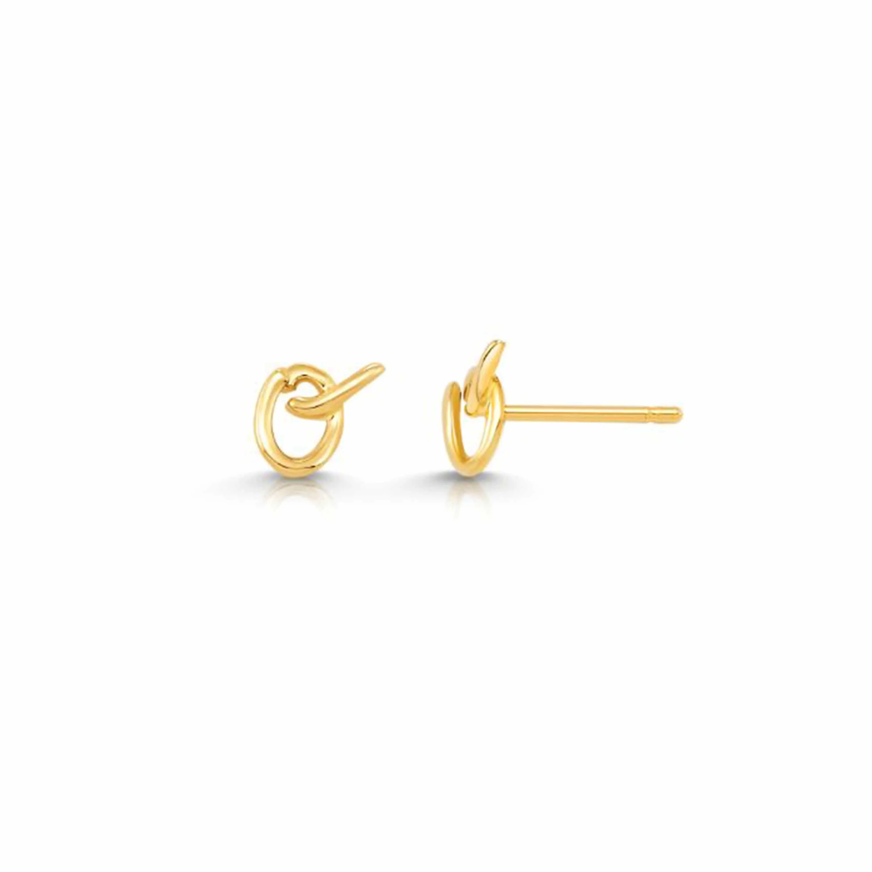 Mini Letter Earrings