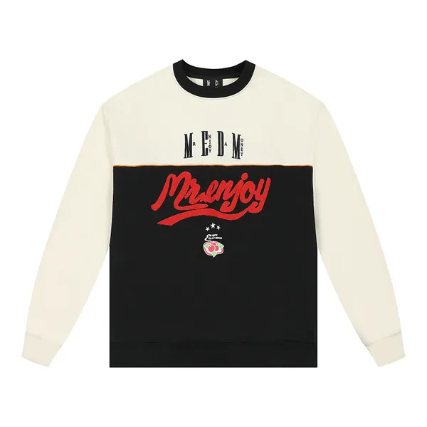 MR. ENJOY DA MONEY  |Unisex Sweat Street Style Long Sleeves Cotton Oversized