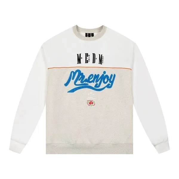 MR. ENJOY DA MONEY  |Unisex Sweat Street Style Long Sleeves Cotton Oversized