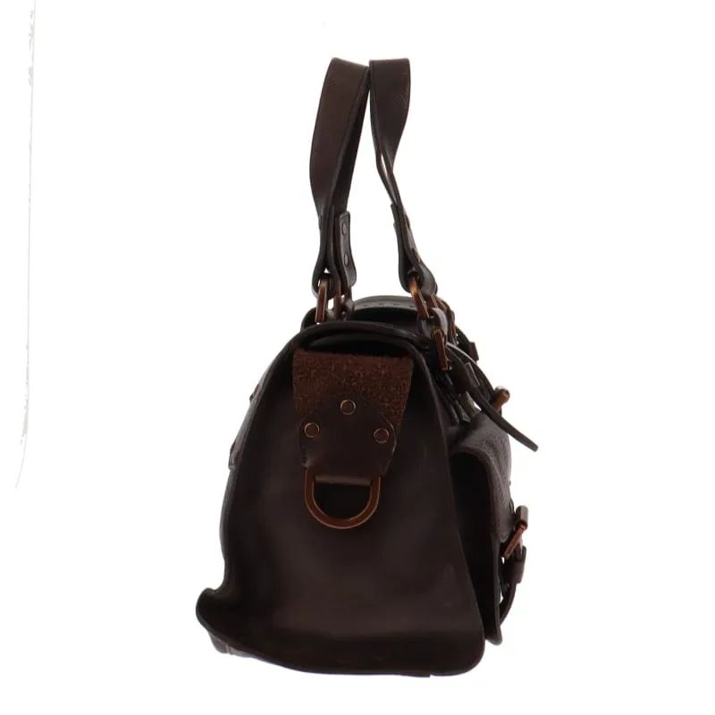 Mulberry Roxanne Chocolate Brown Leather