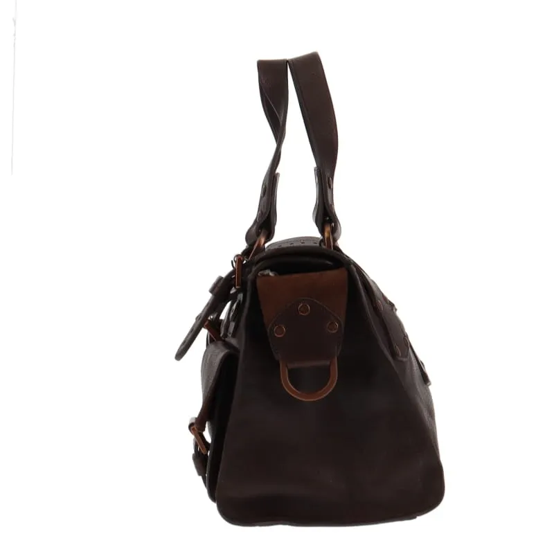 Mulberry Roxanne Chocolate Brown Leather