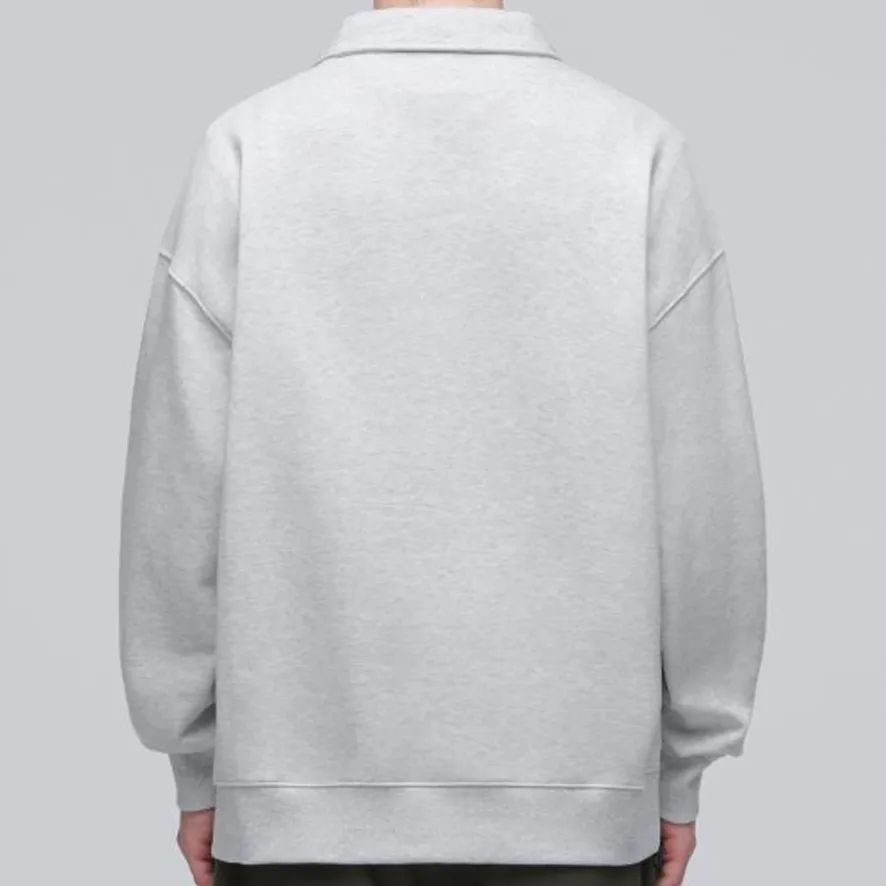 MUSINSA STANDARD  |Street Style Long Sleeves Plain Cotton Oversized Sweatshirts