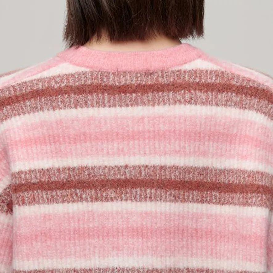 MUSINSA STANDARD  |Stripes Casual Style Wool Nylon Street Style Long Sleeves