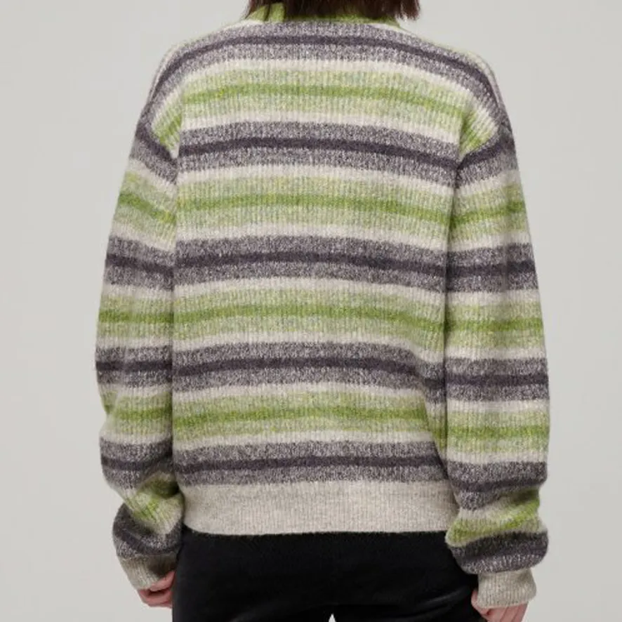 MUSINSA STANDARD  |Stripes Casual Style Wool Nylon Street Style Long Sleeves