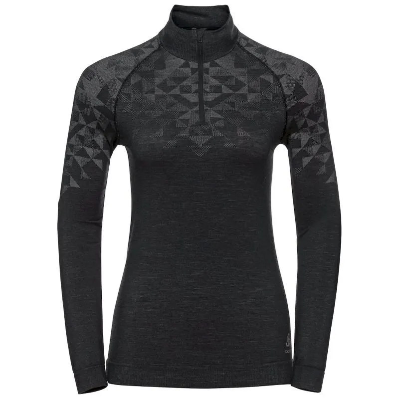 Odlo  Kinship Performance Wool Warm 1/2 Zip - Intimo - Donna