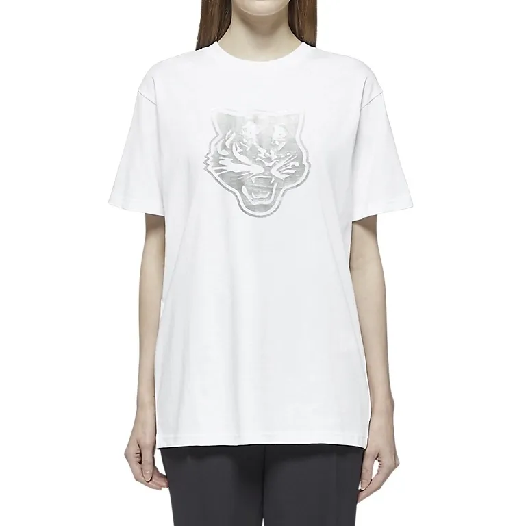 Onitsuka Tiger  |Crew Neck Unisex Street Style Plain Cotton Short Sleeves