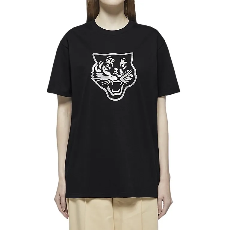 Onitsuka Tiger  |Crew Neck Unisex Street Style Plain Cotton Short Sleeves