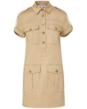 Pebble Khaki Lucca Shirt Dress