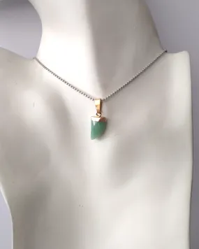 Polly Chain Single Gem Drop Pendant