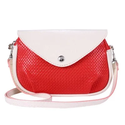 Popular Plaid Crossbody Bag Women Messenger Bags PU Leather Handbags Crossbody Bag For Women Bolsas Femininas