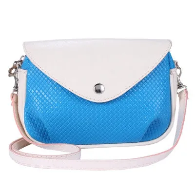 Popular Plaid Crossbody Bag Women Messenger Bags PU Leather Handbags Crossbody Bag For Women Bolsas Femininas