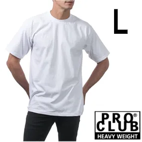 PRO CLUB  |Unisex Street Style V-Neck Plain Cotton Short Sleeves