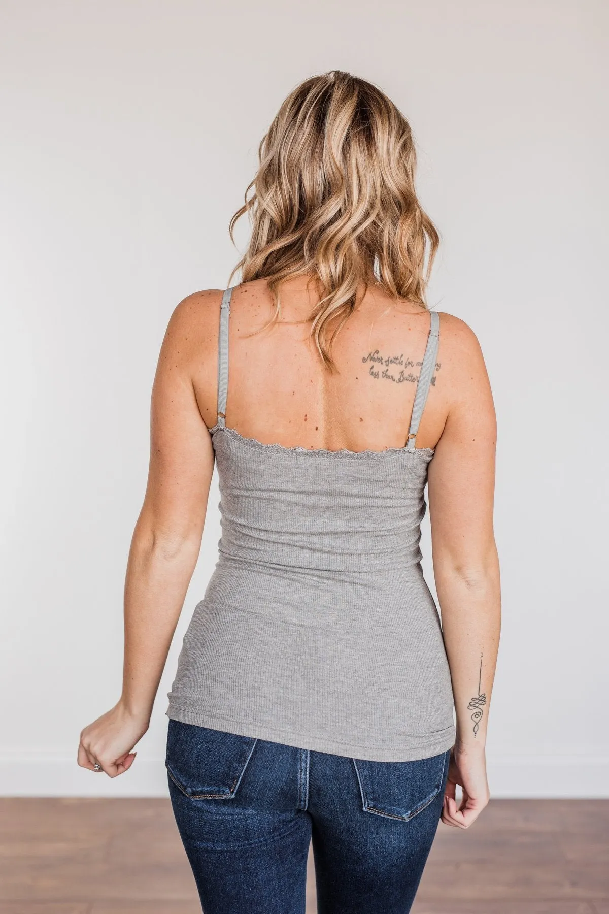 Pulse Basics Finding The One Layering Tank- Grey