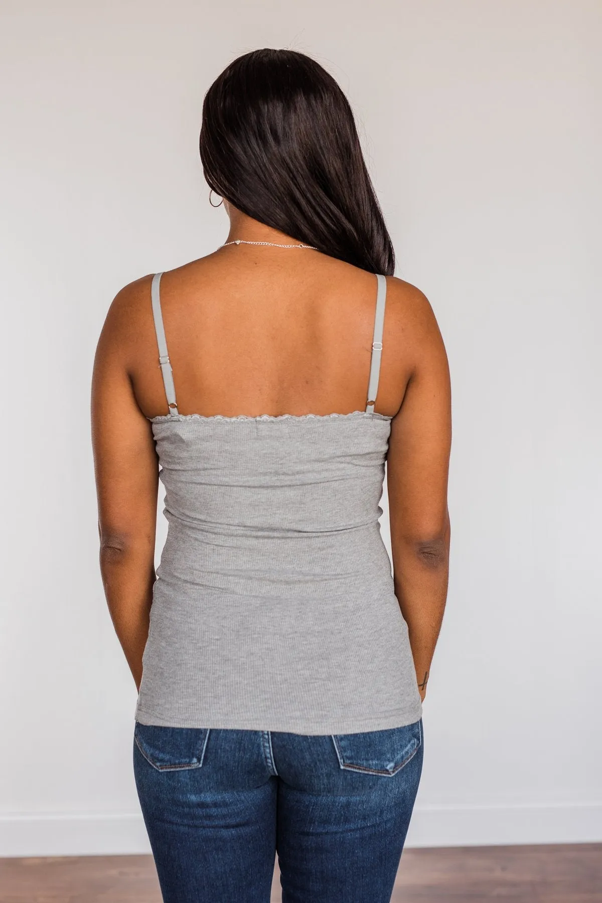 Pulse Basics Finding The One Layering Tank- Grey