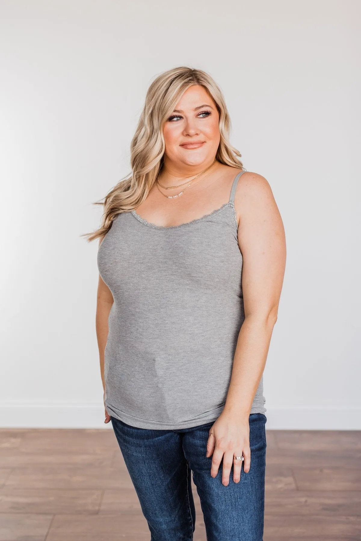 Pulse Basics Finding The One Layering Tank- Grey