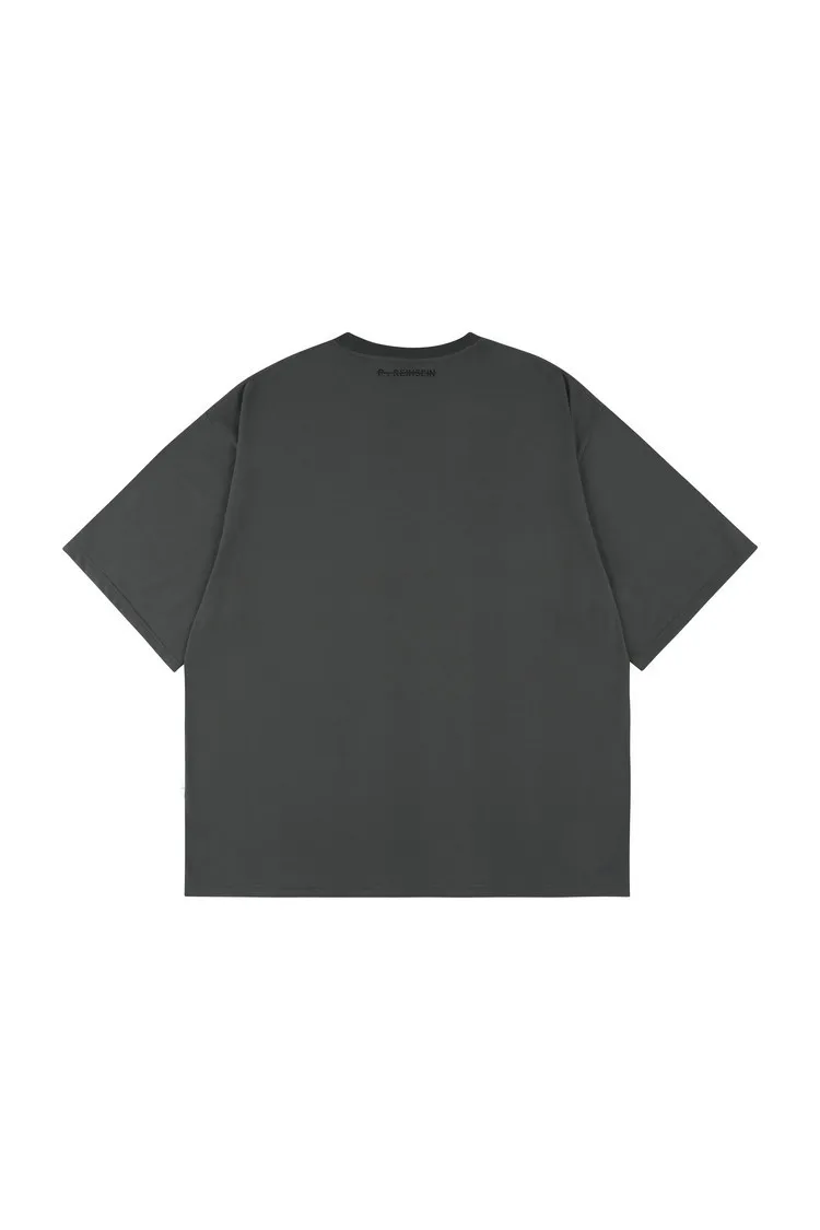 ReinSein  |Crew Neck Unisex Blended Fabrics Plain Short Sleeves