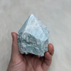 RESERVED | Watery Blue Amazonite Polished Standing Point