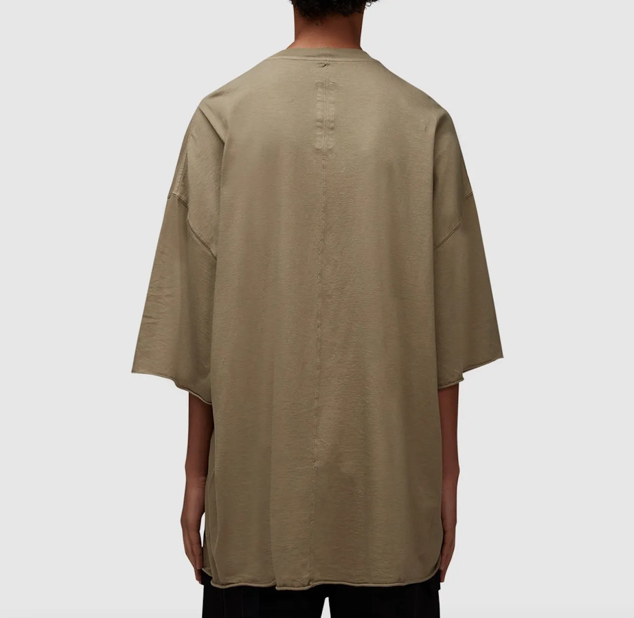 RICK OWENS  |Street Style Cotton Short Sleeves Oversized Designers