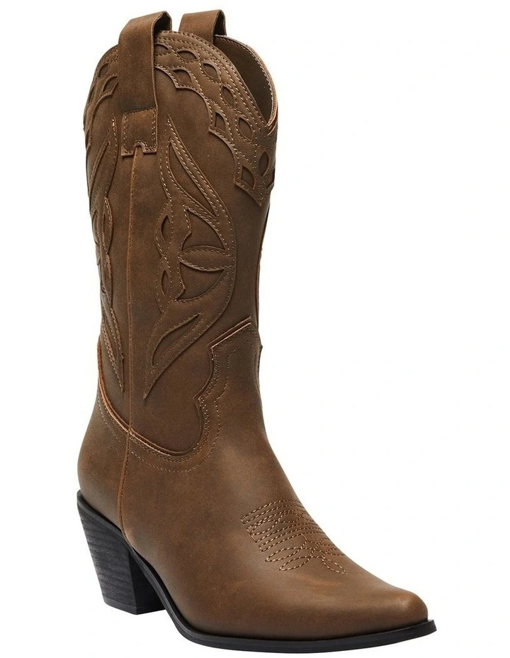 Rodeo Western Boots in Brown