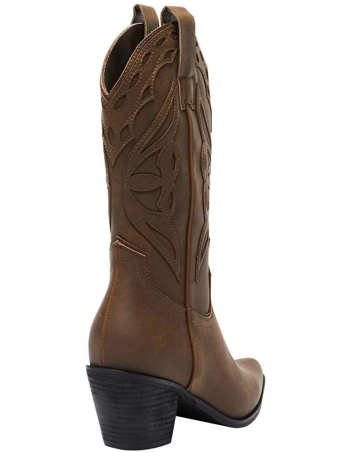 Rodeo Western Boots in Brown