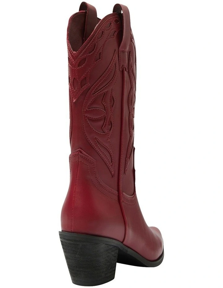 Rodeo Western Boots in Red