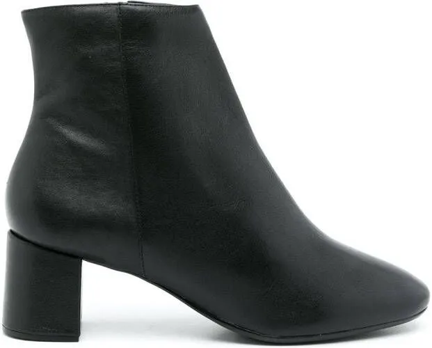 Sarah Chofakian Mount block-heel boots Black