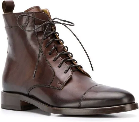 Scarosso lace-up boots Brown