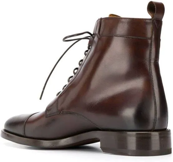 Scarosso lace-up boots Brown