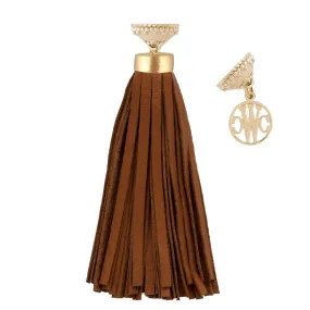 Sedona Saddle Brown Tassel