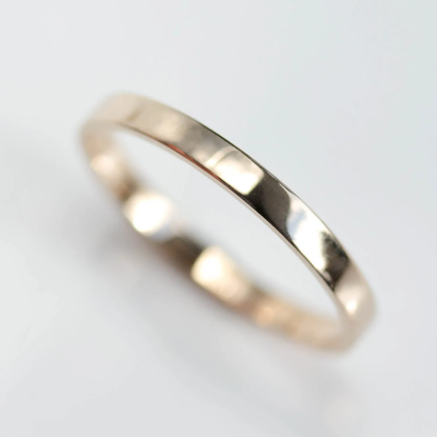 Slim & Skinny Flat Band Ring 