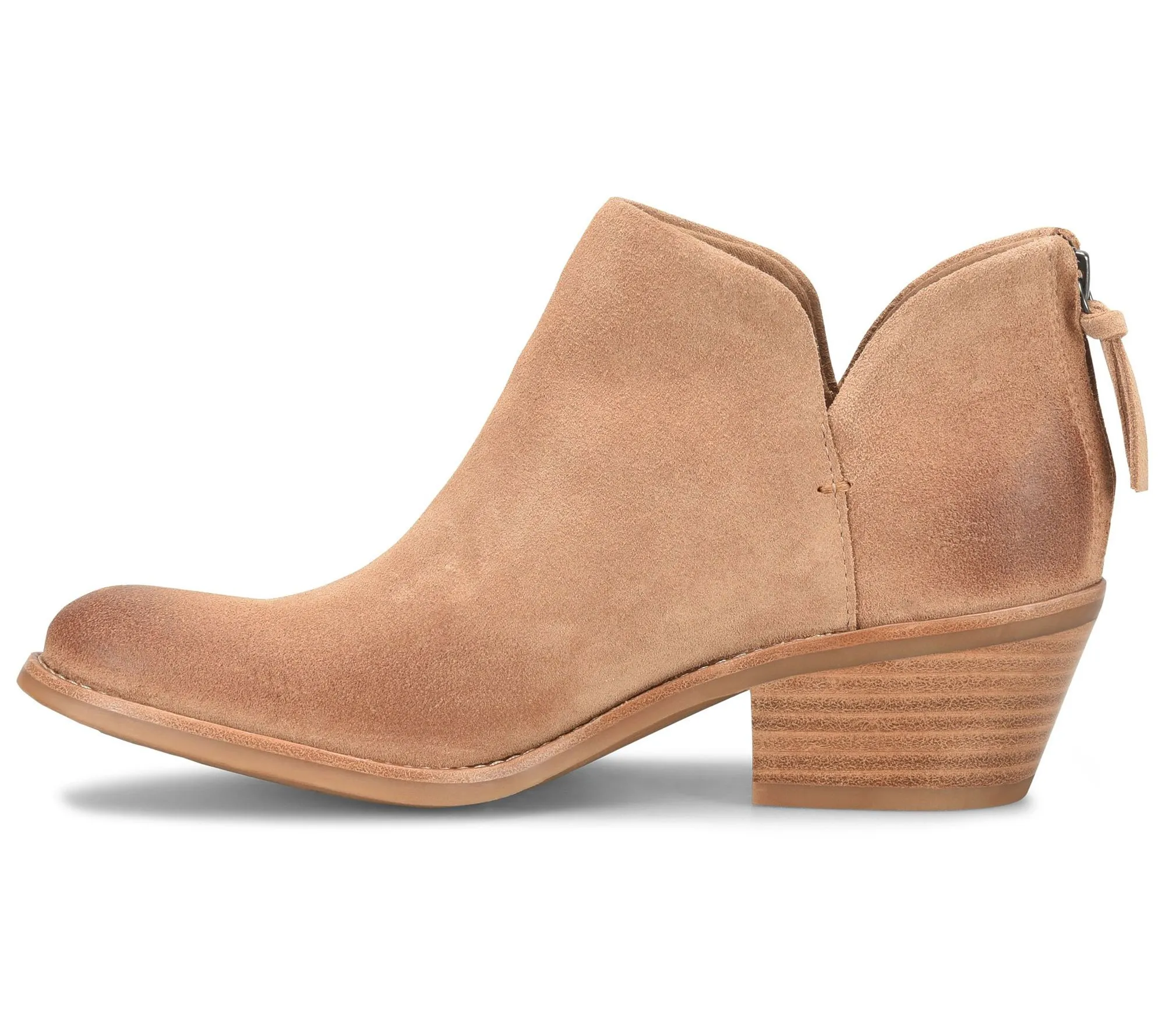 Sofft Water Resistant Leather Heeled Booties -Angelica