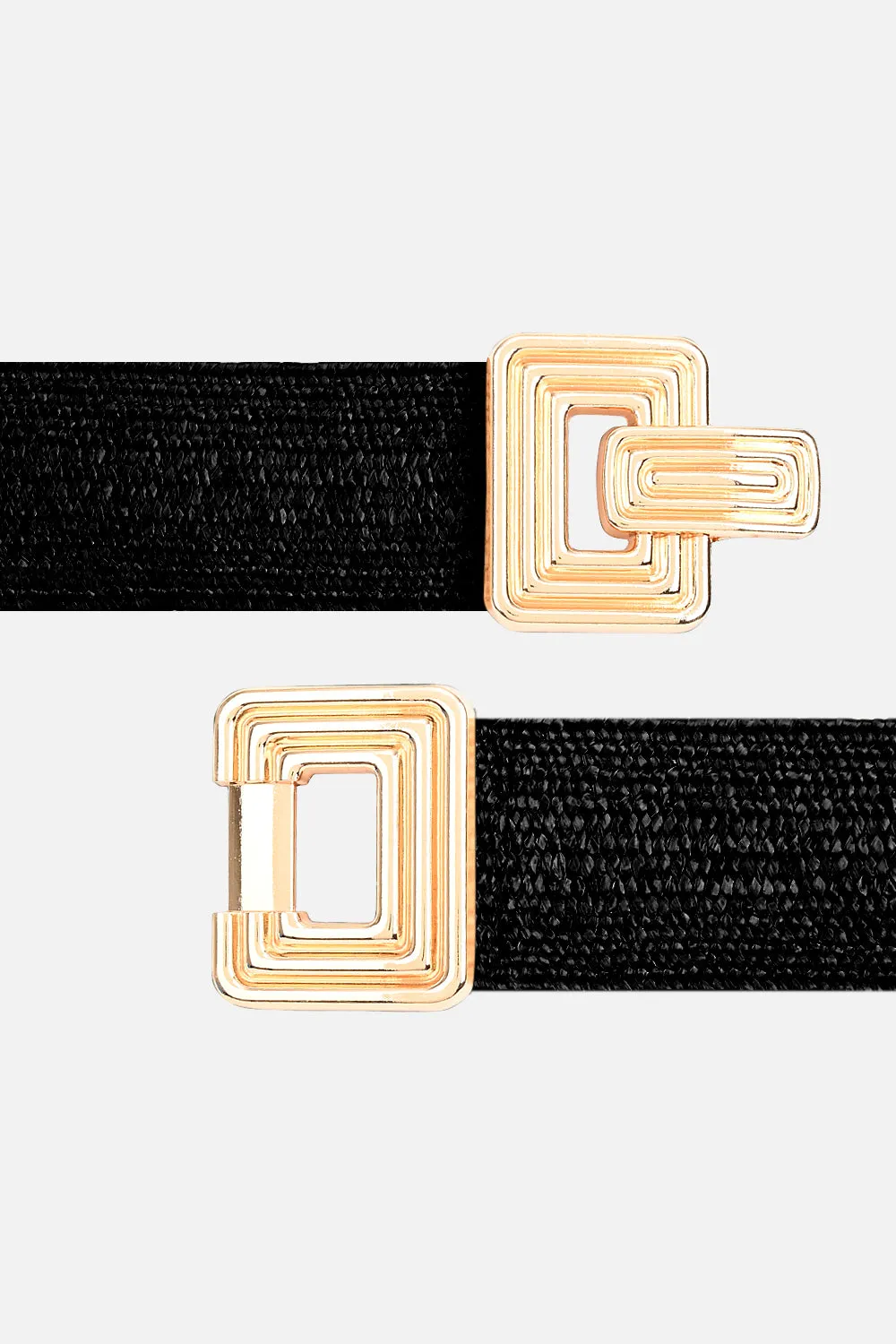 Statement Buckle Summer Belt