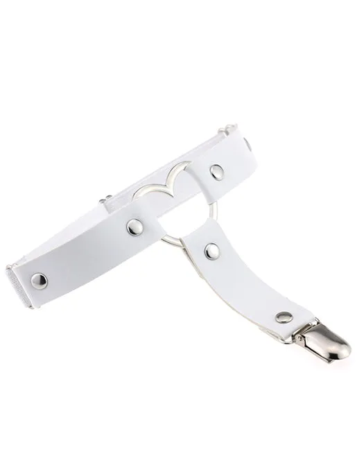 STRAPPED 4 LOVE LEG HARNESS - WHITE