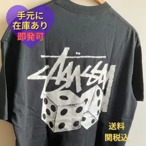 STUSSY  |Crew Neck Street Style Cotton Short Sleeves Oversized Logo