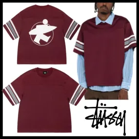 STUSSY  |Street Style Logo Skater Style Tops