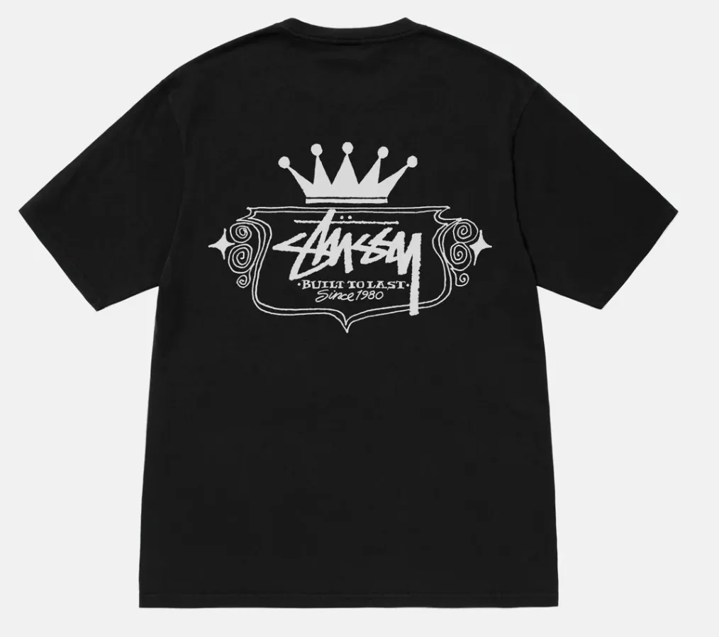 STUSSY  |Street Style Short Sleeves Oversized Logo Skater Style