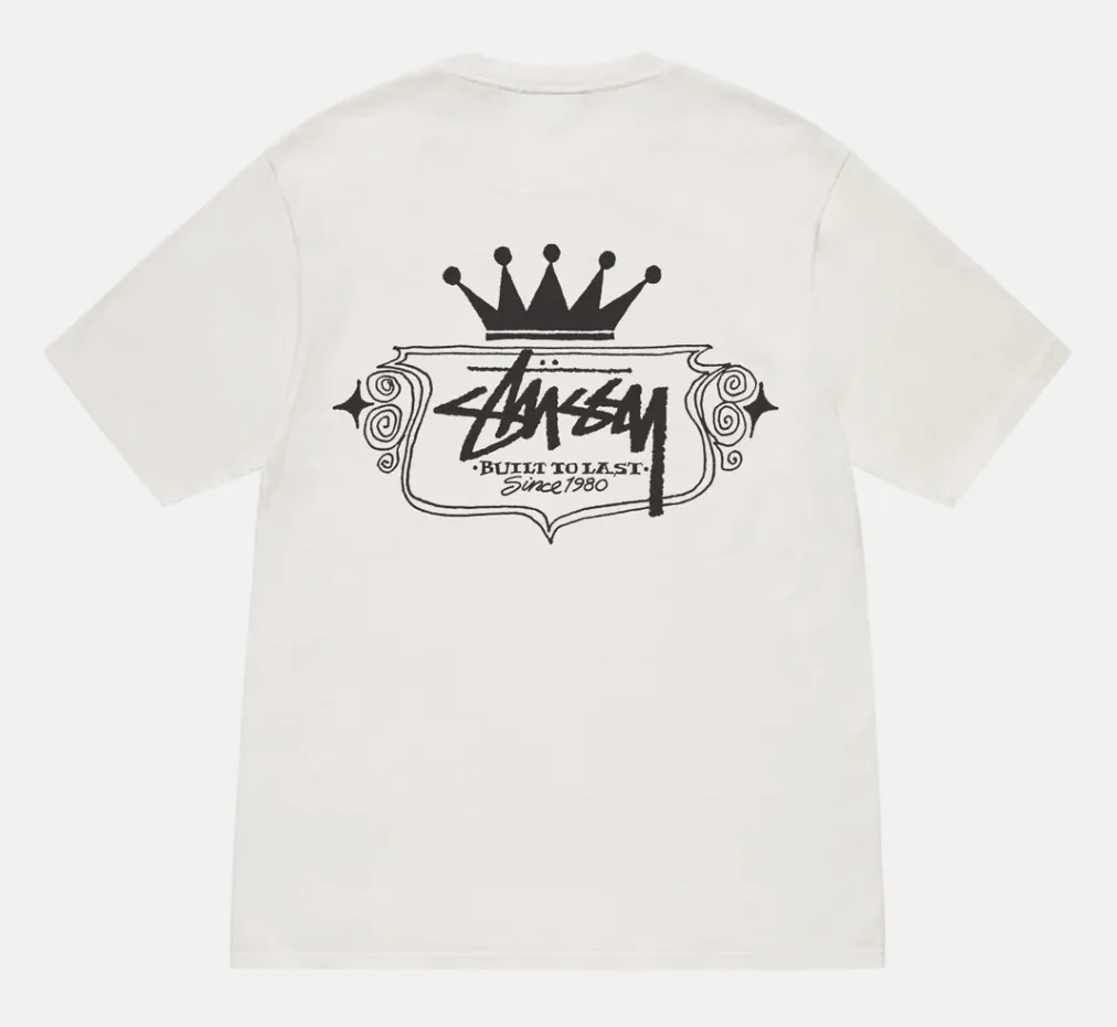 STUSSY  |Street Style Short Sleeves Oversized Logo Skater Style