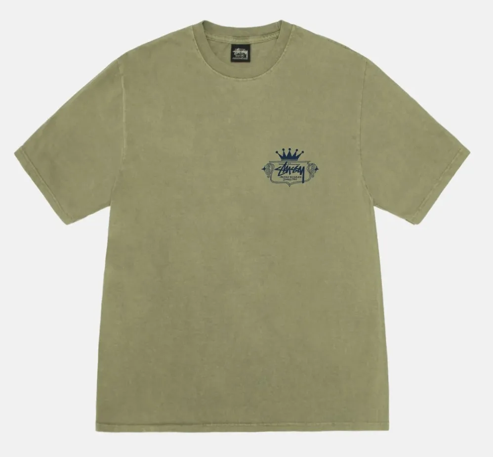 STUSSY  |Street Style Short Sleeves Oversized Logo Skater Style