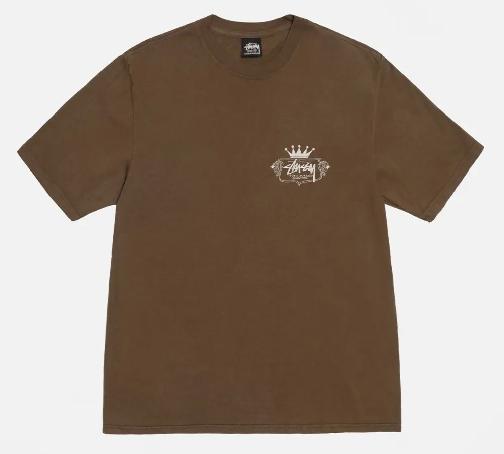 STUSSY  |Street Style Short Sleeves Oversized Logo Skater Style