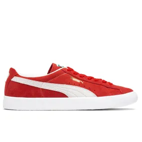 Suede VTG - High Risk Red/White