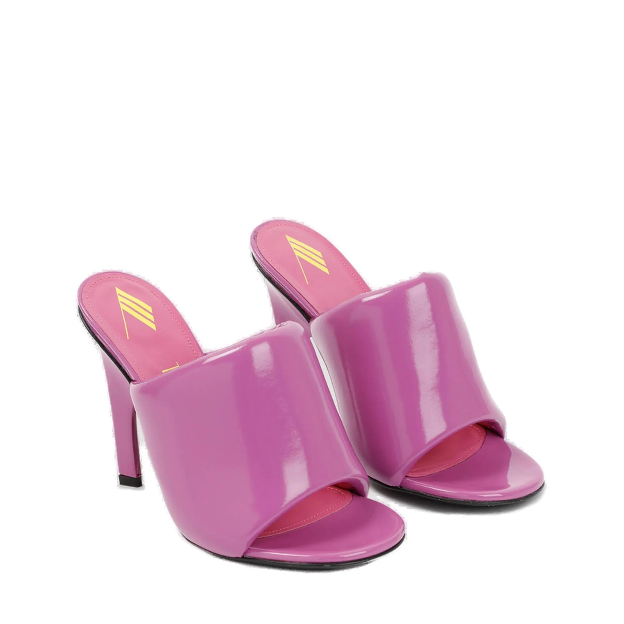 The Attico Rem Heeled Open-Toe Mules