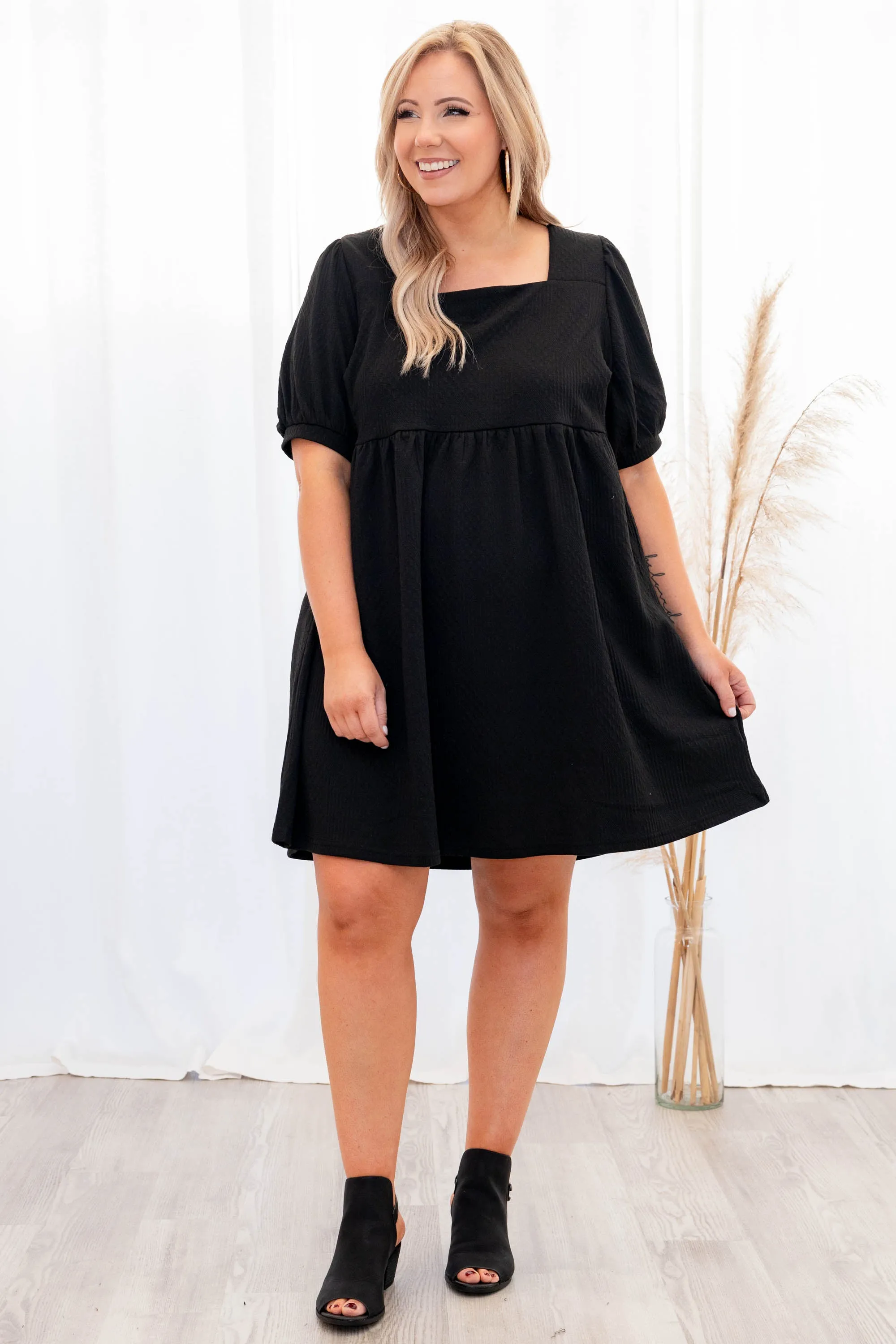 The Indee Mae Dress, Black