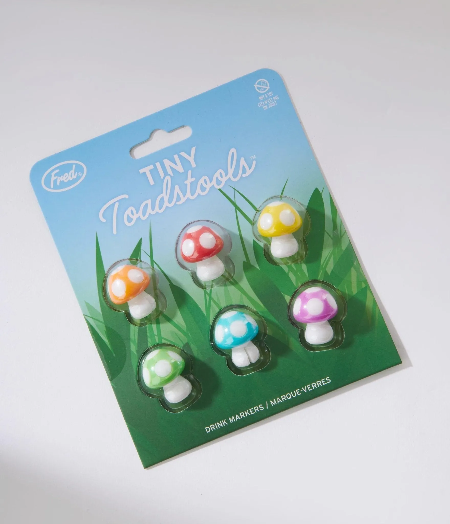 Tiny Toadstools Drink Markers