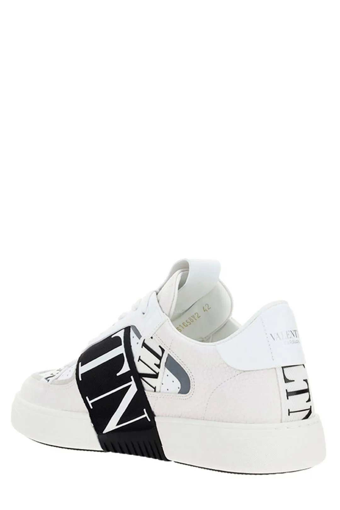 Valentino VLTN Round Toe Lace-Up Sneakers